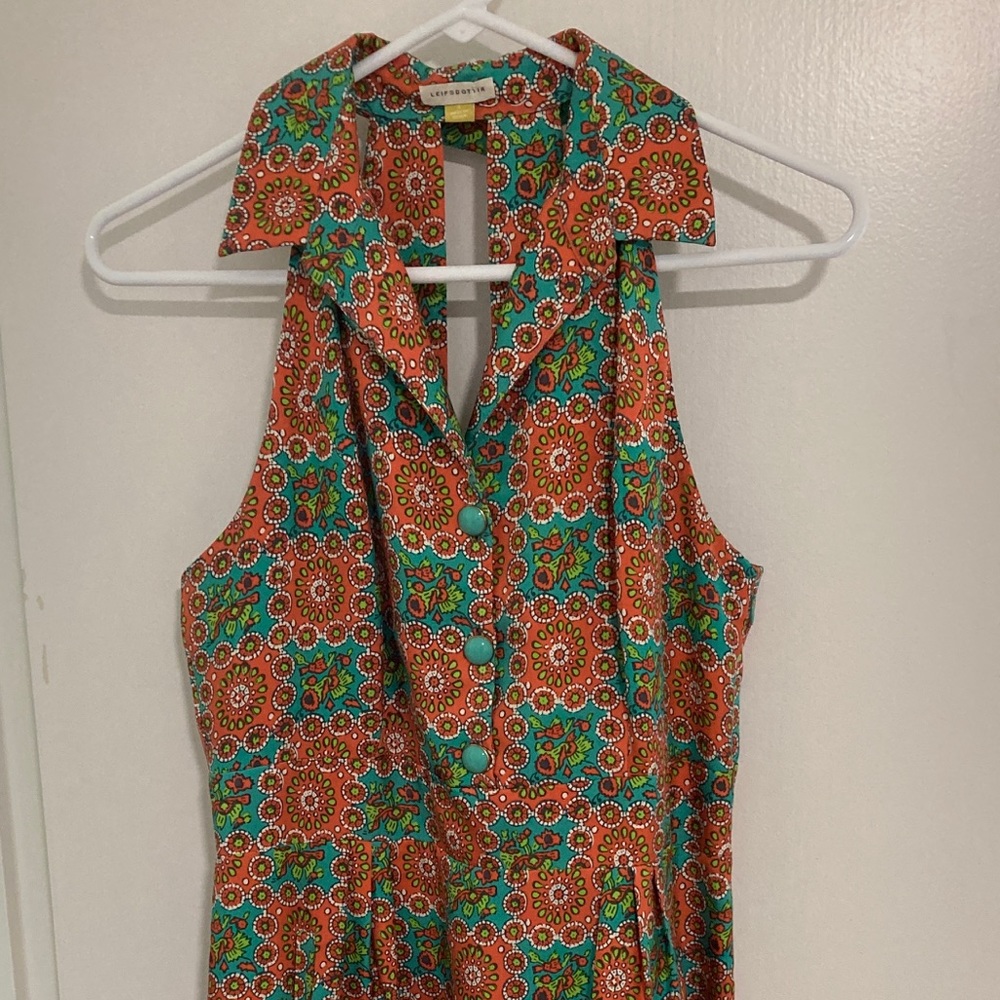 Anthropology Leifsdottir Retro Look Silk Dress